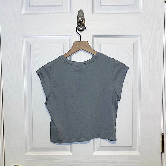 ✧･ﾟgray faded graphic tee - Picture 5 of 5